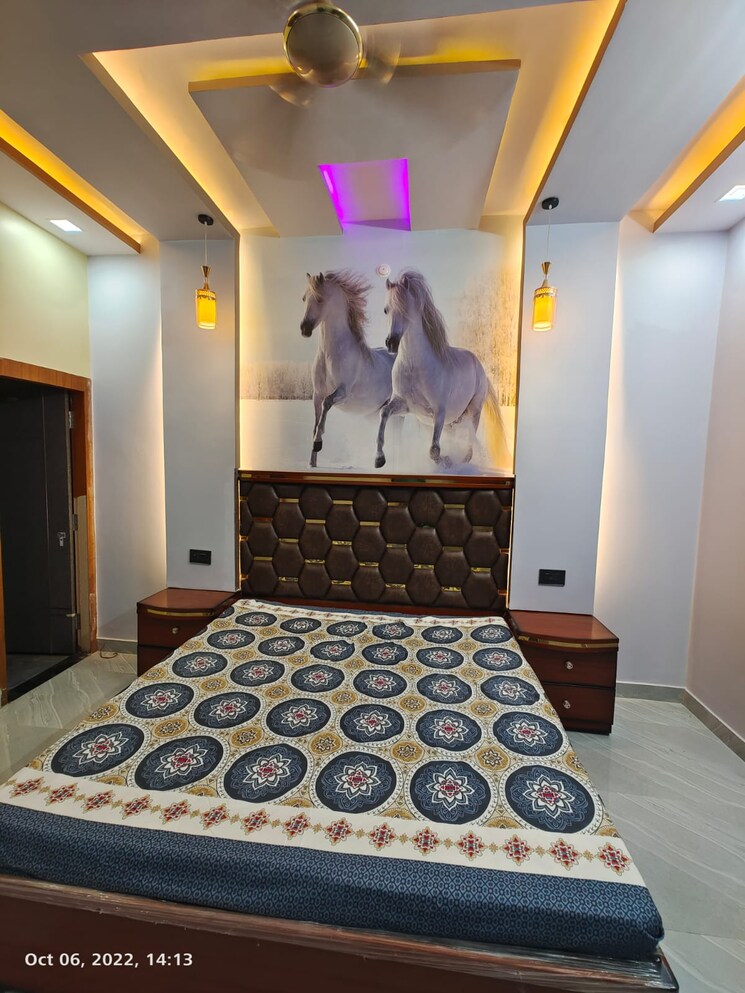 Bedroom, jankipuram extension 3 Bedroom 1320 Sq.Ft. Villa In Jankipuram Extension Lucknow 8140998