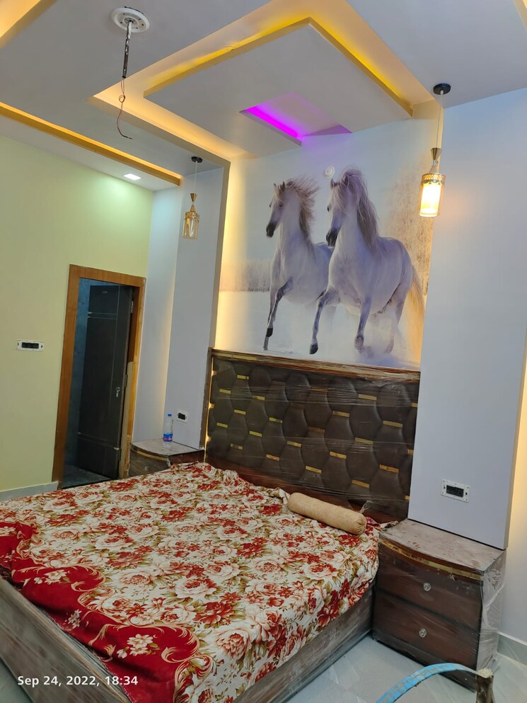 Bedroom, jankipuram extension 3 Bedroom 1320 Sq.Ft. Villa In Jankipuram Extension Lucknow 8140998