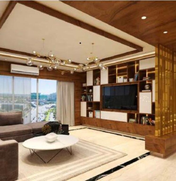 Living Room, hubtown-sunmist 5 Bedroom 5000 Sq.Ft. Apartment In Andheri East Mumbai 8141076