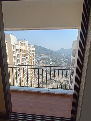 Balcony in 1 BHK Apartment at Tiara Hills, Mira Road – for Rent