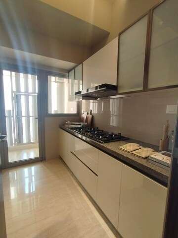 Kitchen in 3 BHK Apartment at Lodha Bellissimo, Mahalaxmi – for Rent