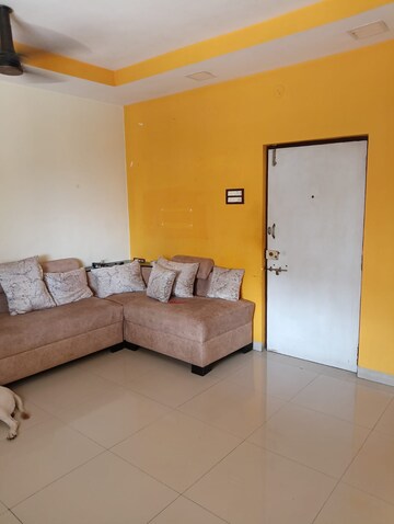 Living Room in 1 BHK Apartment at Mahape – for Rent