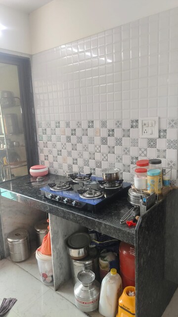 Kitchen in 1 BHK Apartment at Ornate Rise, Themghar – for Sale