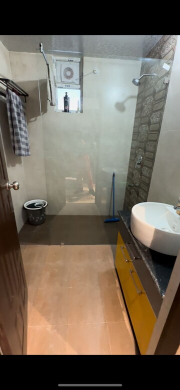 Bathroom in 3 BHK Apartment at Gomti Nagar – for Rent