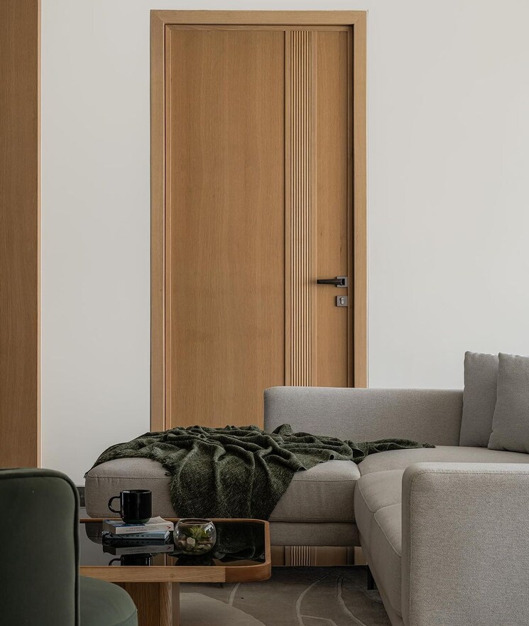 Living Room, goel-ganga-utopia 3 Bedroom 1005 Sq.Ft. Apartment In Bavdhan Pune 8141431