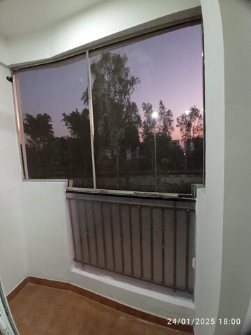 Balcony in 3 BHK Apartment at Ansal Sushant Jeevan Enclave, Sushant Golf City – for Rent