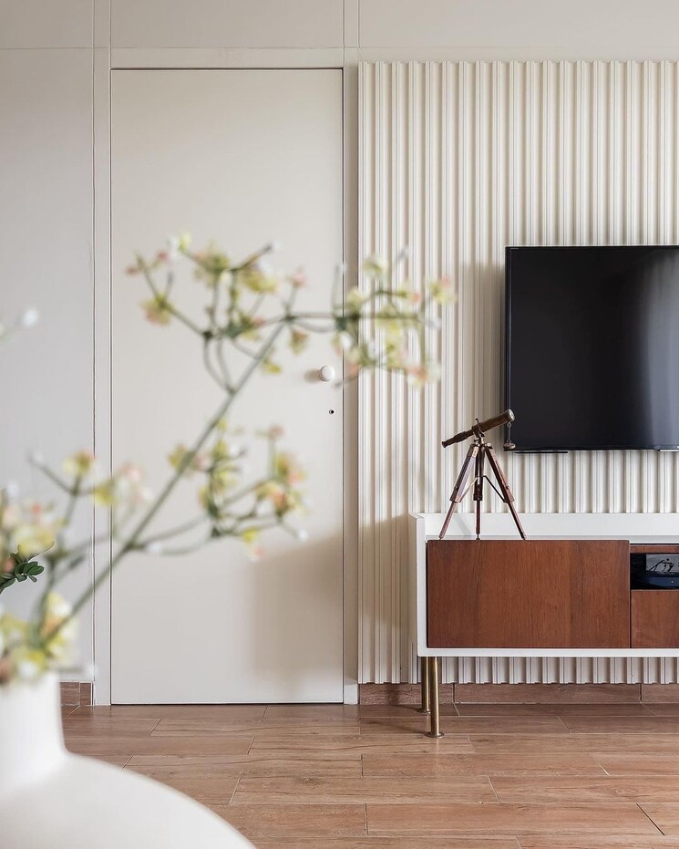 Living Room, puraniks-abitante-fiore 3 Bedroom 1020 Sq.Ft. Apartment In Bavdhan Pune 8141444