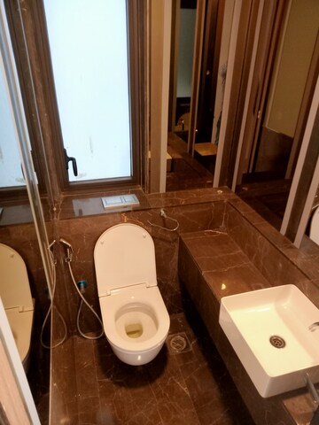 Bathroom in 4 BHK Apartment at Lodha Marquise, Worli – for Rent