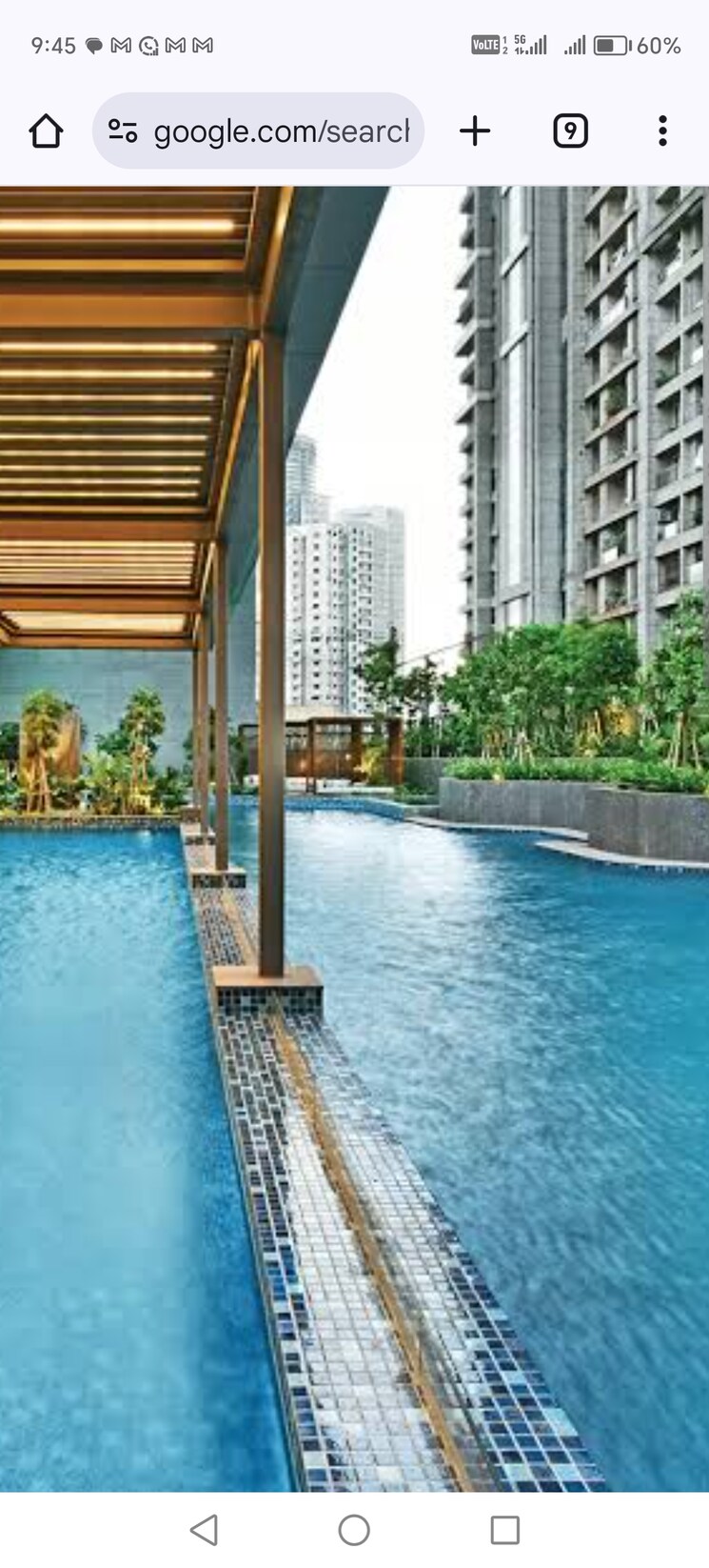 Swimming Pool, rustomjee-crown 4 Bedroom 1700 Sq.Ft. Apartment In Prabhadevi Mumbai 8141496