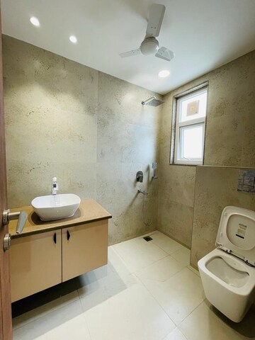 Bathroom in 4 BHK Builder Floor at Ansal Sushant Lok I, Sector 43 – for Sale