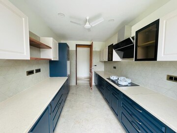 Kitchen in 4 BHK Builder Floor at Ansal Sushant Lok I, Sector 43 – for Sale