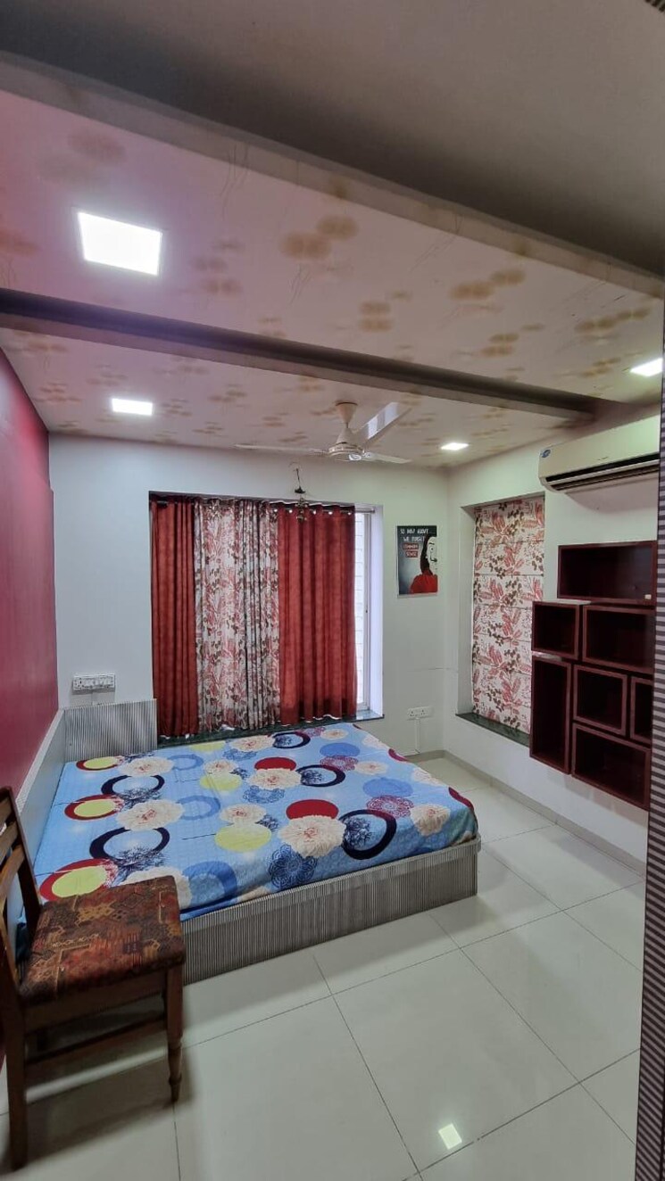 Bedroom, karan-sara-apartment 3 Bedroom 1000 Sq.Ft. Apartment In Baner Pune 8141671