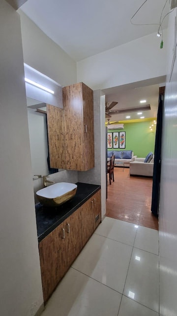 Kitchen in 3 BHK Apartment at Karan Sara Apartment, Baner – for Sale