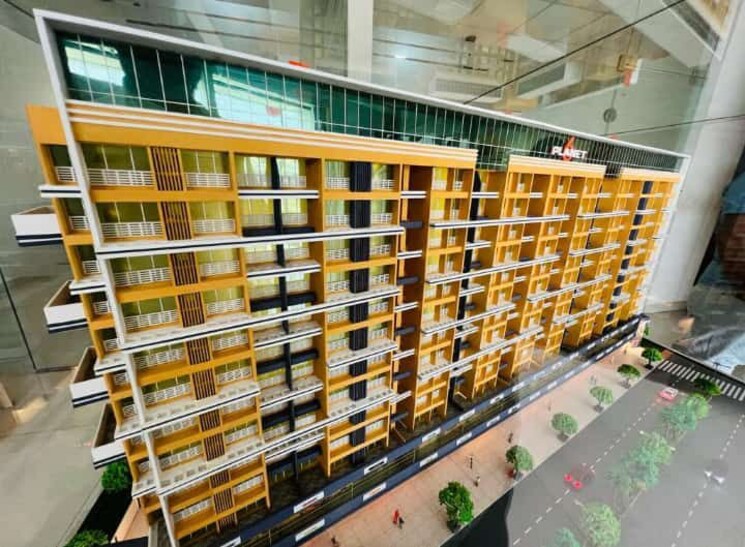 Exterior View, pushpak nagar 2 Bedroom 612 Sq.Ft. Apartment In Pushpak Nagar Navi Mumbai 8141769