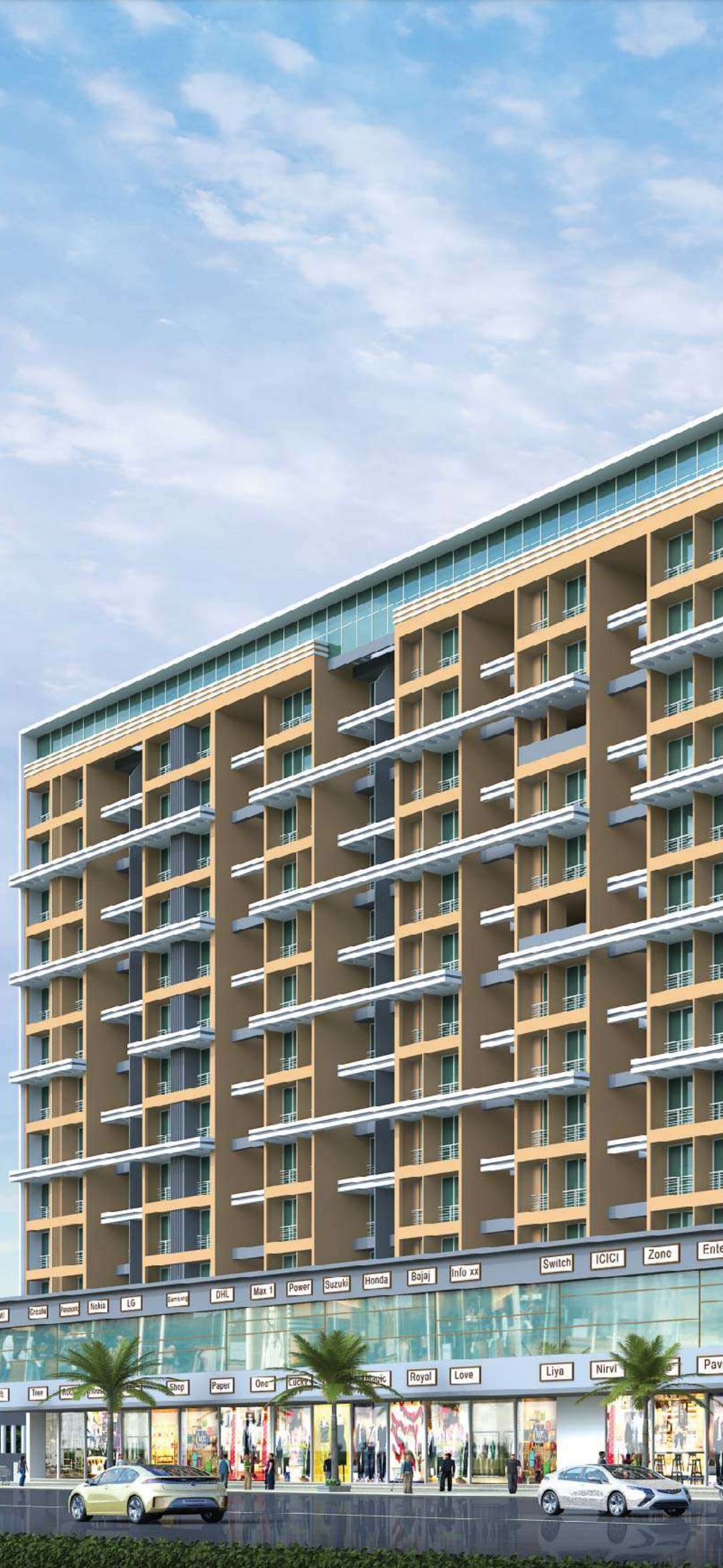 2 BHK + Pooja Room Apartment For Sale in Planet 6 