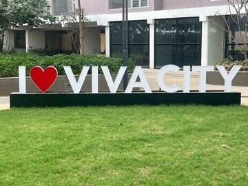 Balcony in 2.5 BHK Apartment at Kohinoor Viva City, Dhanori – for Sale