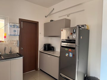 Kitchen in 3 BHK Apartment at Accurate Wind Chimes, Gachibowli – for Rent
