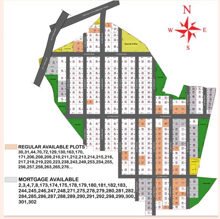 Exterior View, vasudaika-henley-woods  500 Sq.Yd. Plot In Nagreddipalli Hyderabad 8141788
