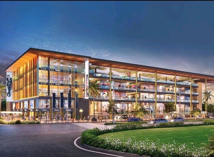 Exterior View, saya-piazza Commercial Shop 300 Sq.Ft. In Sector 131 Noida 8141796