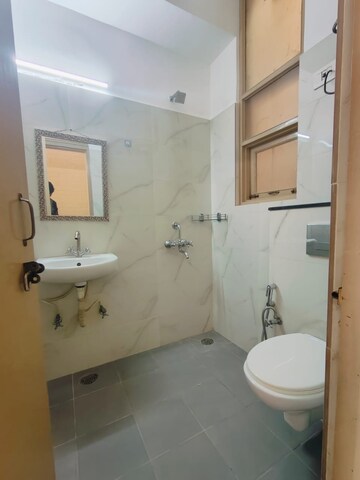 Bathroom in 1 BHK Builder Floor at Ansal Sushant Lok I, Sector 43 – for Rent
