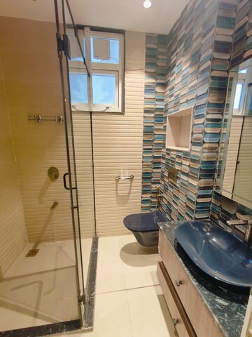Staircase in 3 BHK Builder Floor at Ansal Sushant Lok I, Sector 43 – for Rent
