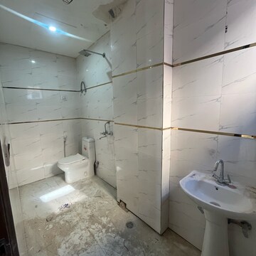 Bathroom in 3 BHK Builder Floor at Chattarpur – for Rent