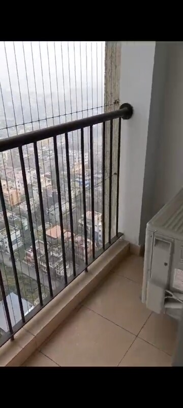 Balcony in 2 BHK Apartment at Bengal Peerless Avishikta I & II, Em Bypass – for Rent
