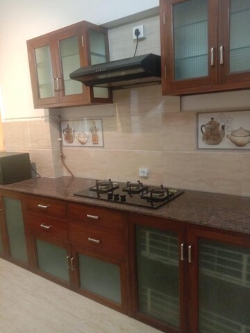 Kitchen in 3 BHK Apartment at Hiranandani Gardens Lake Castle, Powai – for Rent