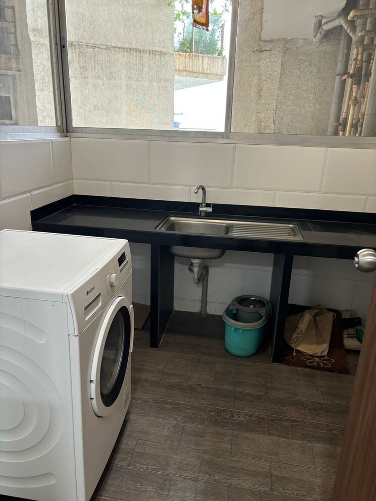 Kitchen, lnt-crescent-bay-t3 3 Bedroom 1041 Sq.Ft. Apartment In Parel Mumbai 8142102