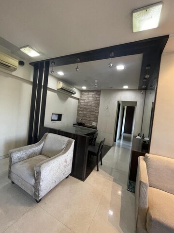Living Room in 2.5 BHK Apartment at Oberoi Realty Splendor, Jogeshwari East – for Rent
