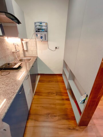 Balcony in 1 RK Builder Floor at Ansal Sushant Lok I, Sector 43 – for Rent