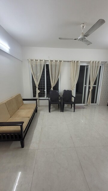 Living Room in 2 BHK Apartment at Majestique Towers, Kharadi – for Rent