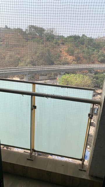 Balcony in 1 BHK Apartment at Gurukrupa Param, Vikhroli East – for Rent