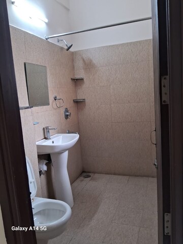 Bathroom in 4 BHK Apartment at Motiaz Royal Citi, Ambala Highway – for Rent