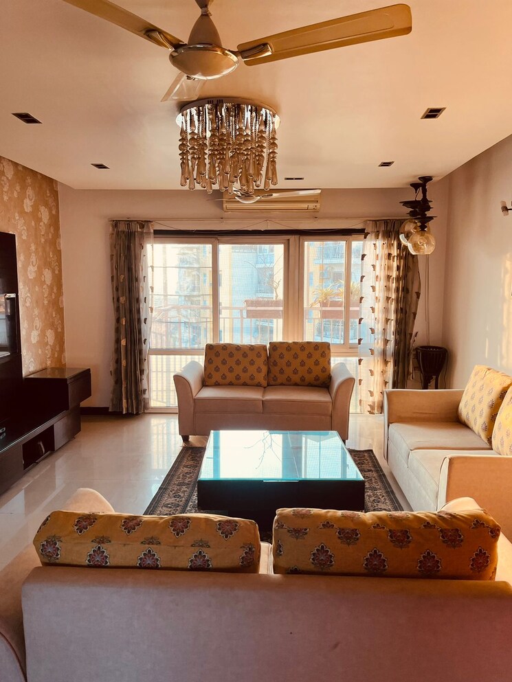 Living Room, omaxe-heights 2 Bedroom 1200 Sq.Ft. Apartment In Sector 86 Faridabad 8142289