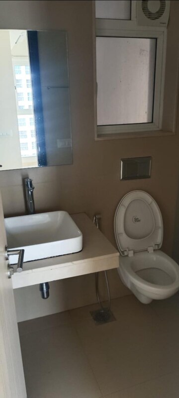 Bathroom in 2 BHK Apartment at LnT Realty Emerald Isle, Powai – for Rent