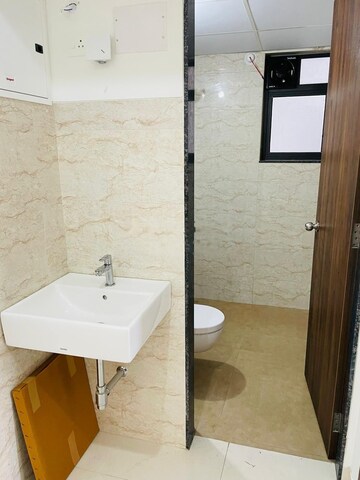 Bathroom in 3 BHK Apartment at Godrej Green Cove, Mahalunge – for Rent