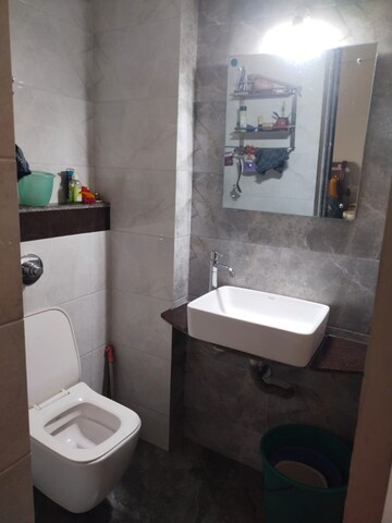 Bathroom in 3 BHK Apartment at Hiranandani Estate Princeton, Ghodbunder Road – for Rent