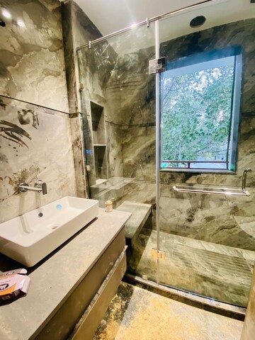 Balcony in 4 BHK Builder Floor at Ansal Sushant Lok I, Sector 43 – for Sale