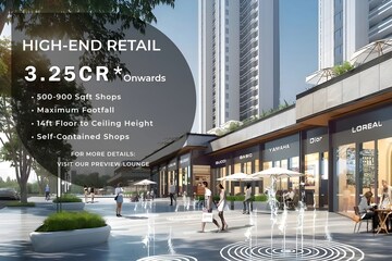  Shop – Exterior View View at 63 Rishabraj Avenue, Goregaon West - for Sale