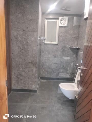 Bathroom in 3 BHK Builder Floor at Ansal Sushant Lok I, Sector 43 – for Rent