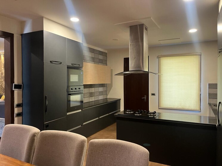 Kitchen, manohar-singh-palm-residency 3 Bedroom 1780 Sq.Ft. Builder Floor In North Mullanpur Chandigarh 8142546