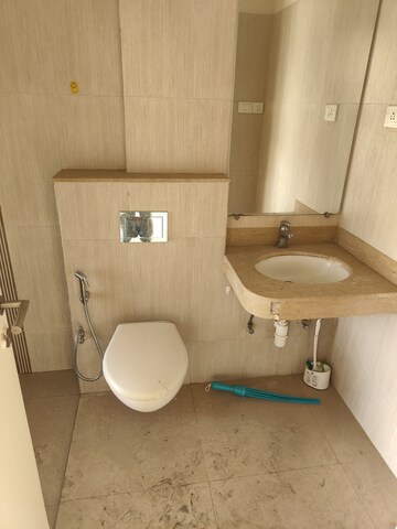 Bathroom in 3 BHK Apartment at Kalpataru Hills, Manpada – for Rent