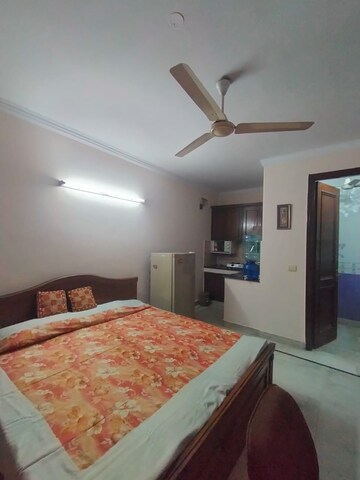 Bedroom in 1 RK Builder Floor at Defence Colony – for Rent