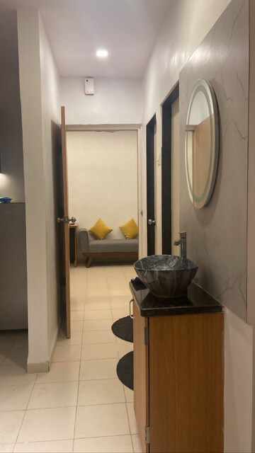 Bathroom in 1 BHK Apartment at Dhanori – for Rent