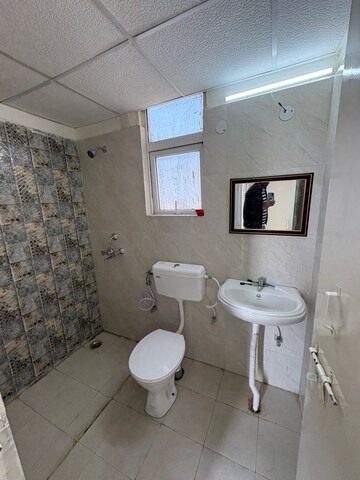 Bathroom in 2 BHK Apartment at Signature The Millennia 2, Sector 37d – for Rent