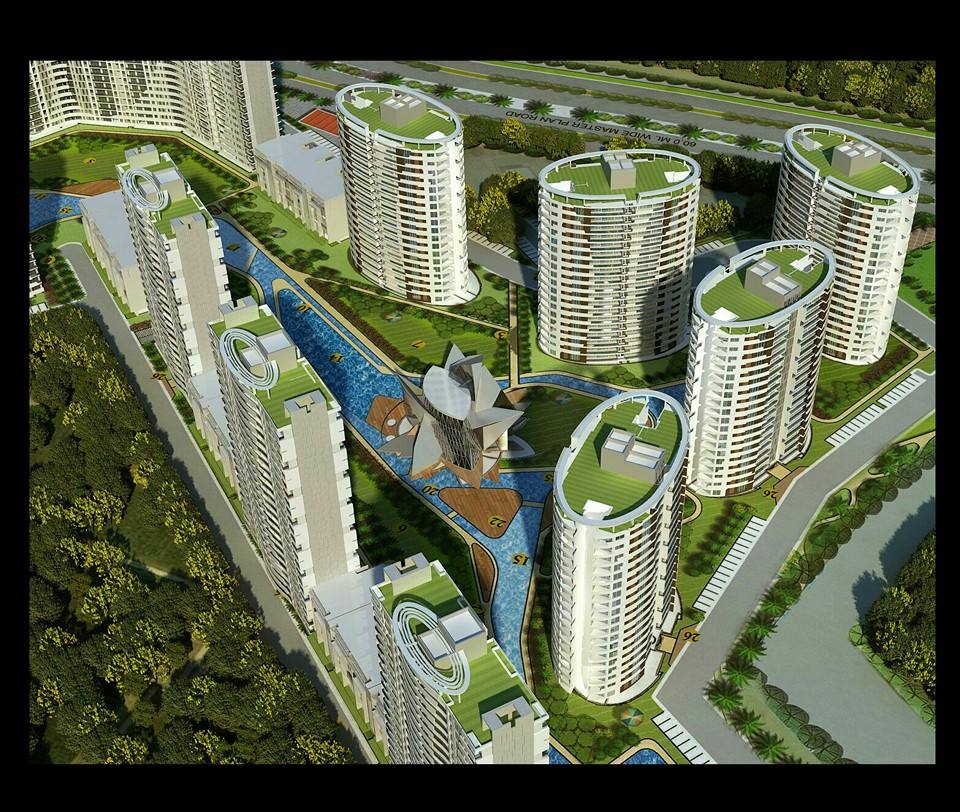 3 BHK Apartment For Sale in Omaxe Lake
