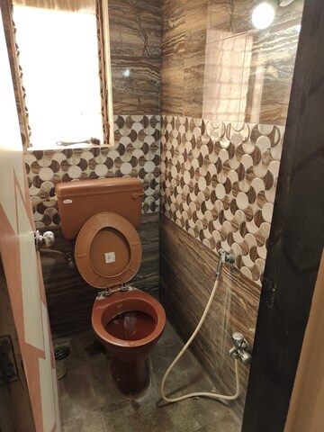 Bathroom in 1 BHK Apartment at Shubharambh Complex, Manpada – for Rent
