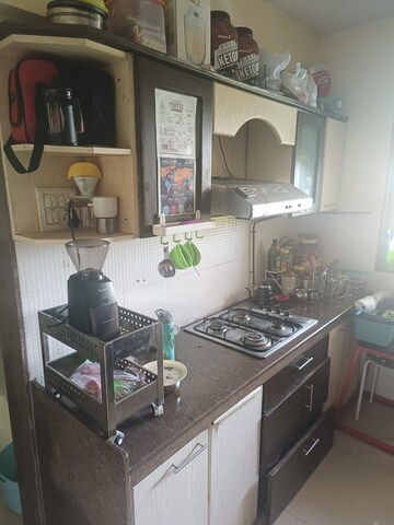 Kitchen in 2 BHK Apartment at Evershine Cosmic, Andheri West – for Rent