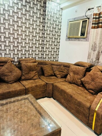 Living Room in 3 BHK Apartment at Proview Officer City 2, Raj Nagar Extension – for Rent